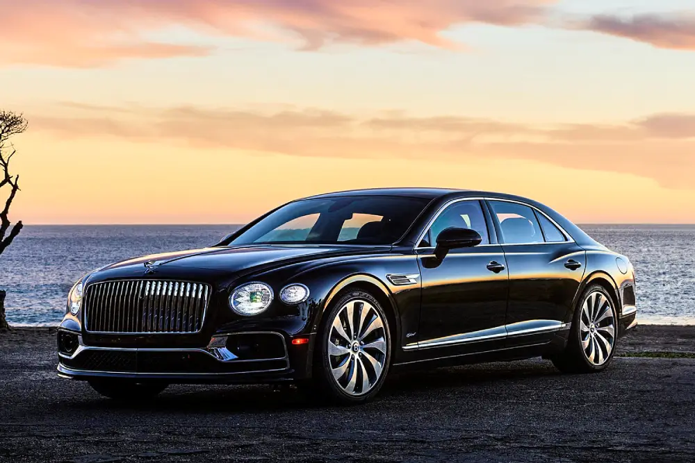 An elegant sedan car.